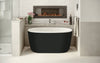 Lullaby Nano-Blck-Wht Bathtub