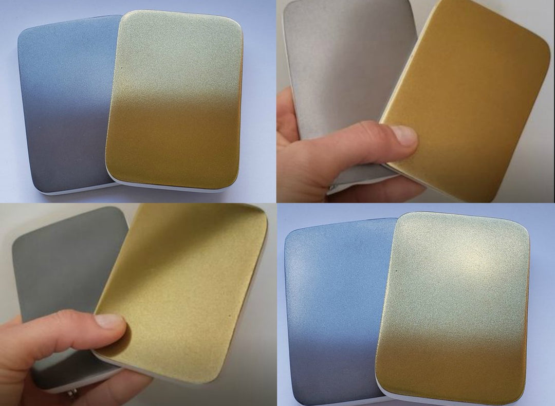 Aura Mini Victorian Gold-Black Freestanding Solid Surface Bathtub