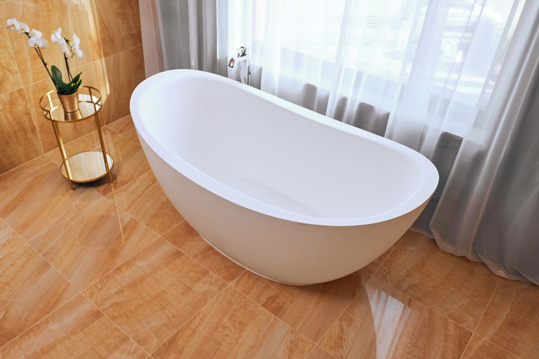 Lillian Freestanding Solid Surface Bathtub