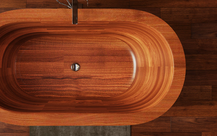 Karolina 2 Freestanding Wooden Bathtub