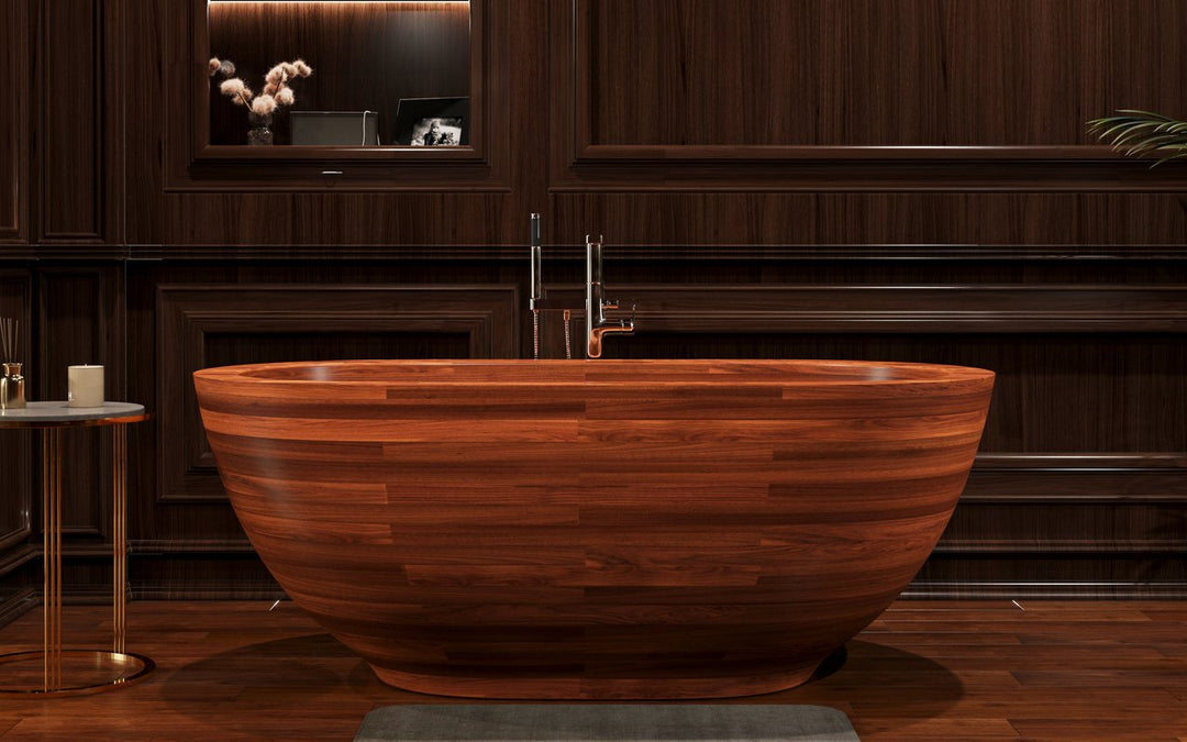 Karolina 2 Freestanding Wooden Bathtub