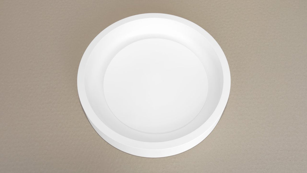 Solace-A Plus White Round Vessel Sink