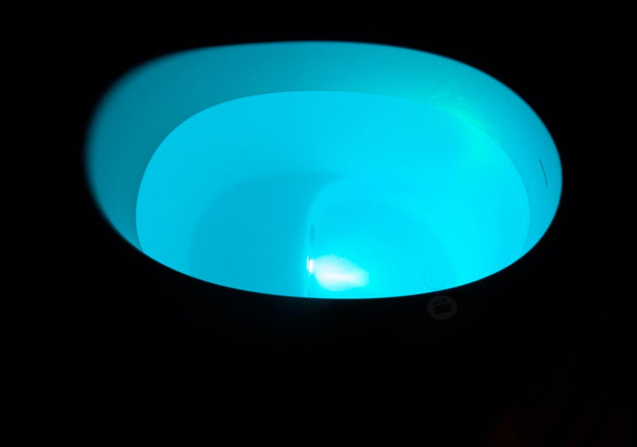 True Ofuro Mini Freestanding Solid Surface Bathtub with Tranquility