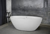 Sensuality-Mini-F-Wht Relax Stone Bathtub
