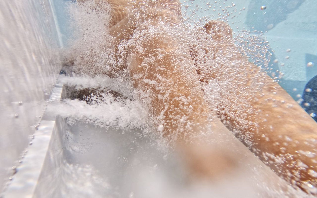 Vibe Infinity Spa w White Composite Siding (fmr. Maridur)