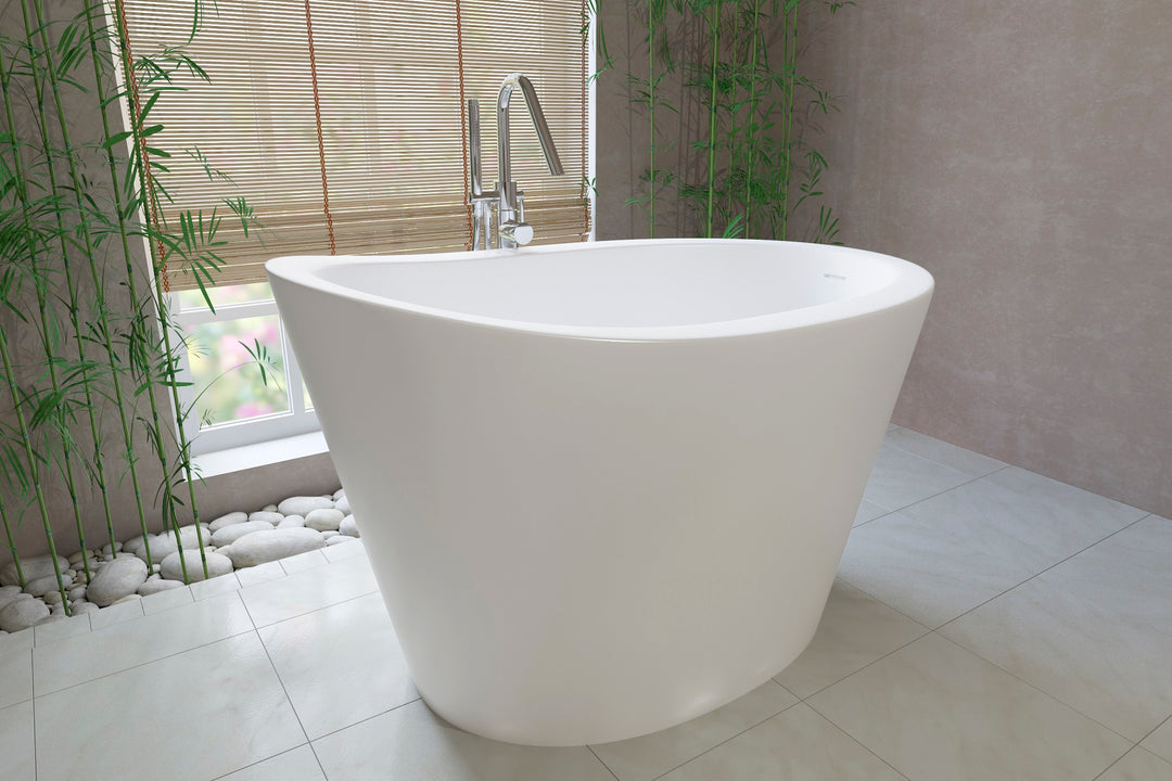 True Ofuro Freestanding Solid Surface Bathtub