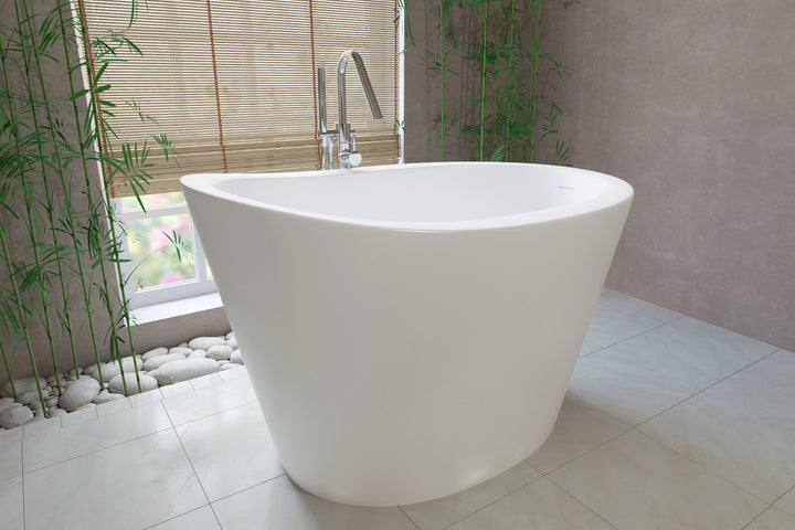 True Ofuro Freestanding Solid Surface Bathtub