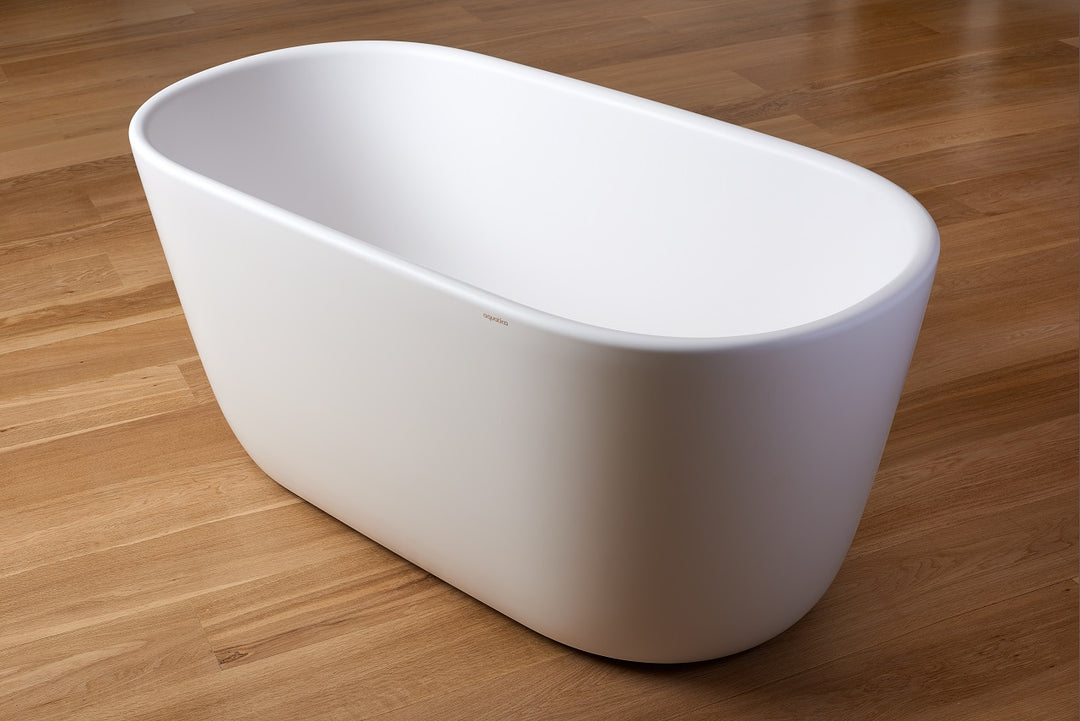 Lullaby Mini Freestanding Solid Surface Bathtub