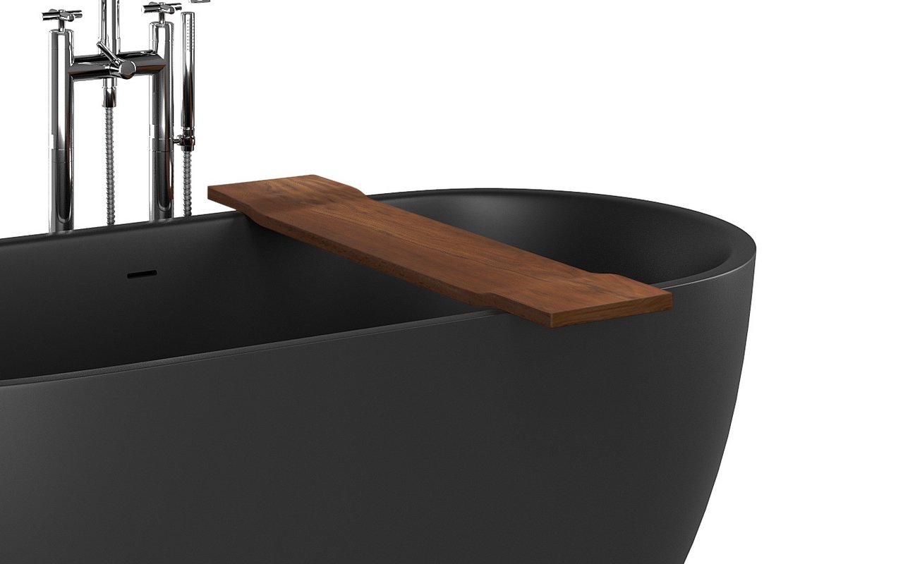 ᐈ 【Aquatica Tidal Waterproof Iroko Wood Bathtub Tray】 Buy Online, Best  Prices