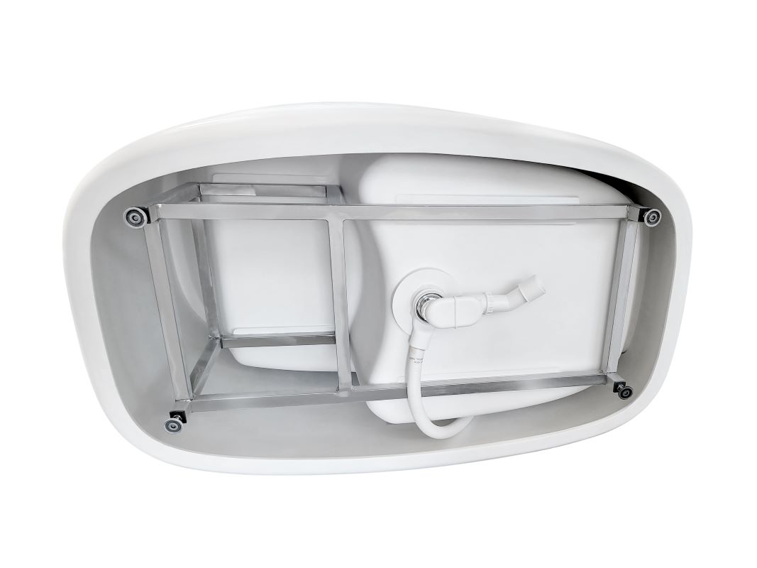 ᐈ 【Aquatica Baby Boomer 2 Freestanding Solid Surface Walk-In Bathtub】 Buy  Online, Best Prices