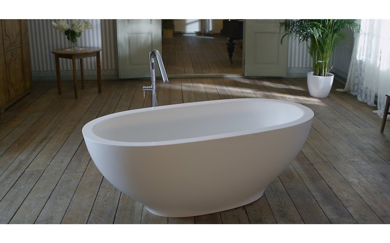 Aquatica Karolina 2 Freestanding Solid Surface Bathtub